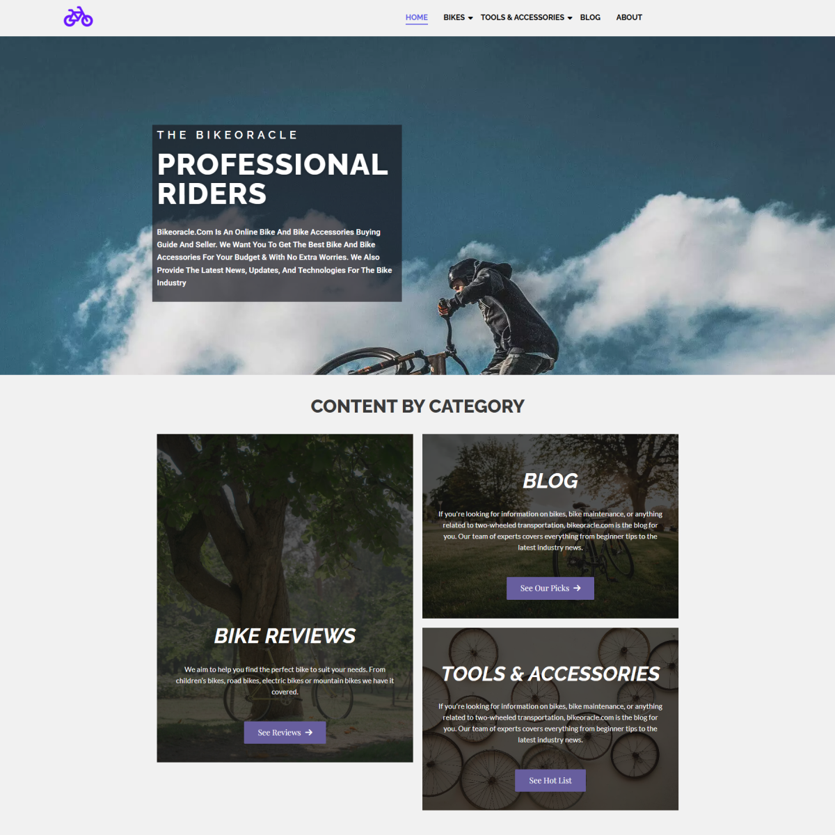 Bikeoracle.com